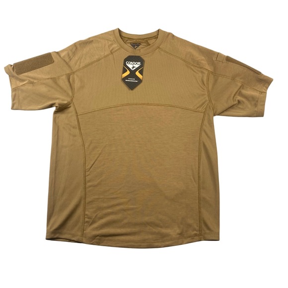 Condor Trident Battle Top Tan Police Tactical Military Style Mens Shirt - Picture 1 of 13
